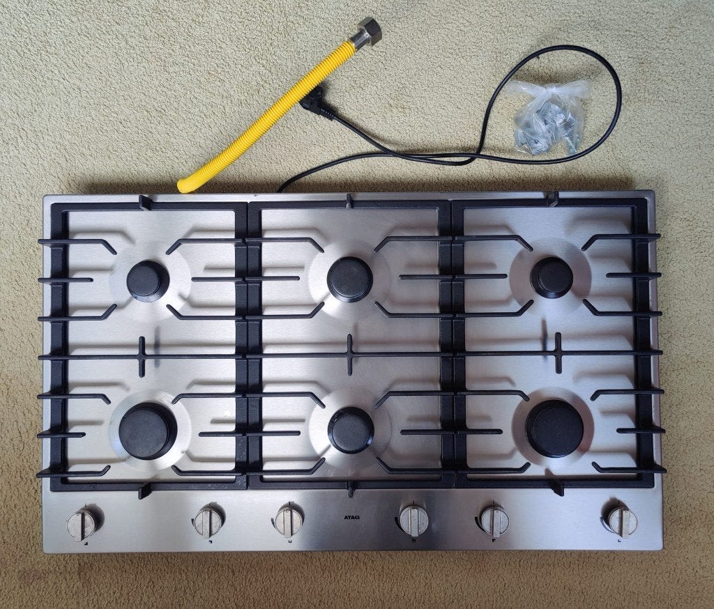 ATAG gas inbouw kookplaat model HG9611EBA, Witgoed en Apparatuur, Ophalen, Gebruikt, Energieklasse A of zuiniger, Inbouw