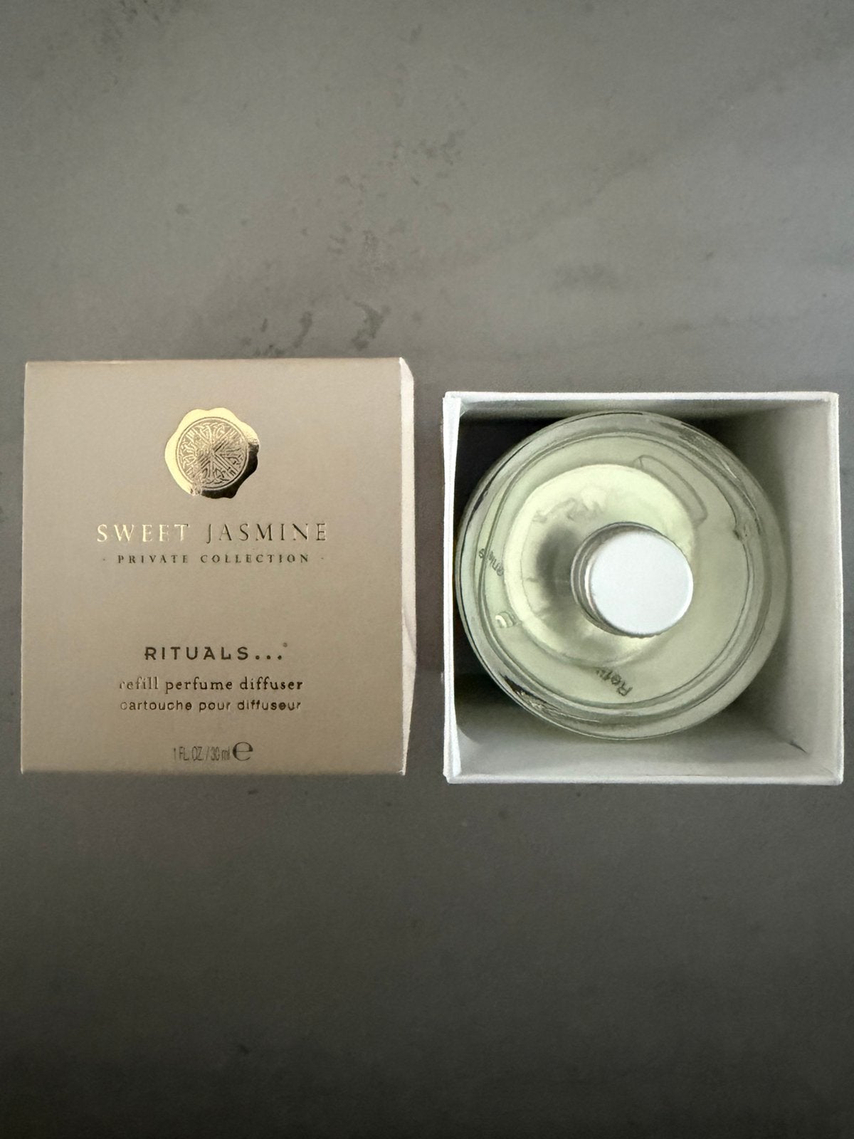 Cartridge genie diffuser Sweet Jasmine Rituals refill, Huis en Inrichting, Woonaccessoires | Kandelaars en Kaarsen, Ophalen of Verzenden