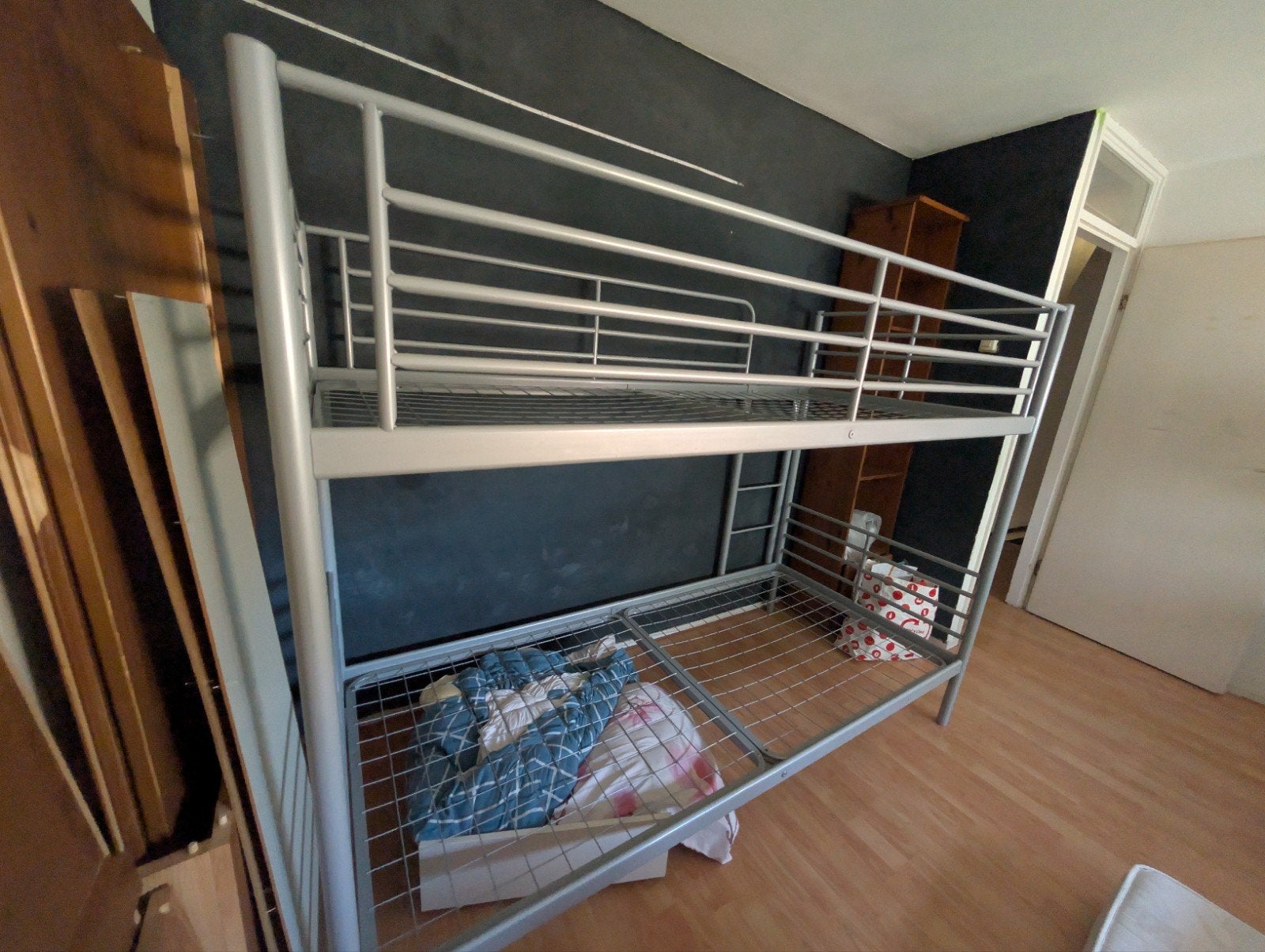 Stapelbed - Ideaal voor oud ijzer of hergebruik, Huis en Inrichting, Slaapkamer | Stapelbedden en Hoogslapers, Ophalen of Verzenden