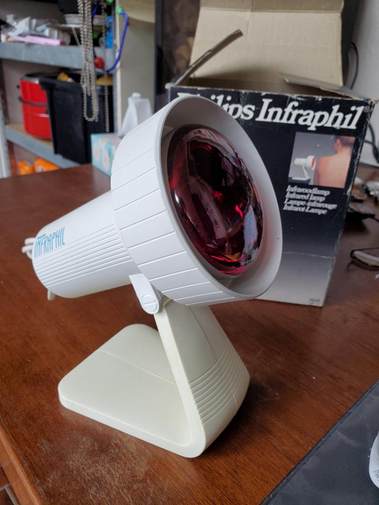 Philips infraroodlamp infraphil, Ophalen of Verzenden, Gebruikt, Apparaat