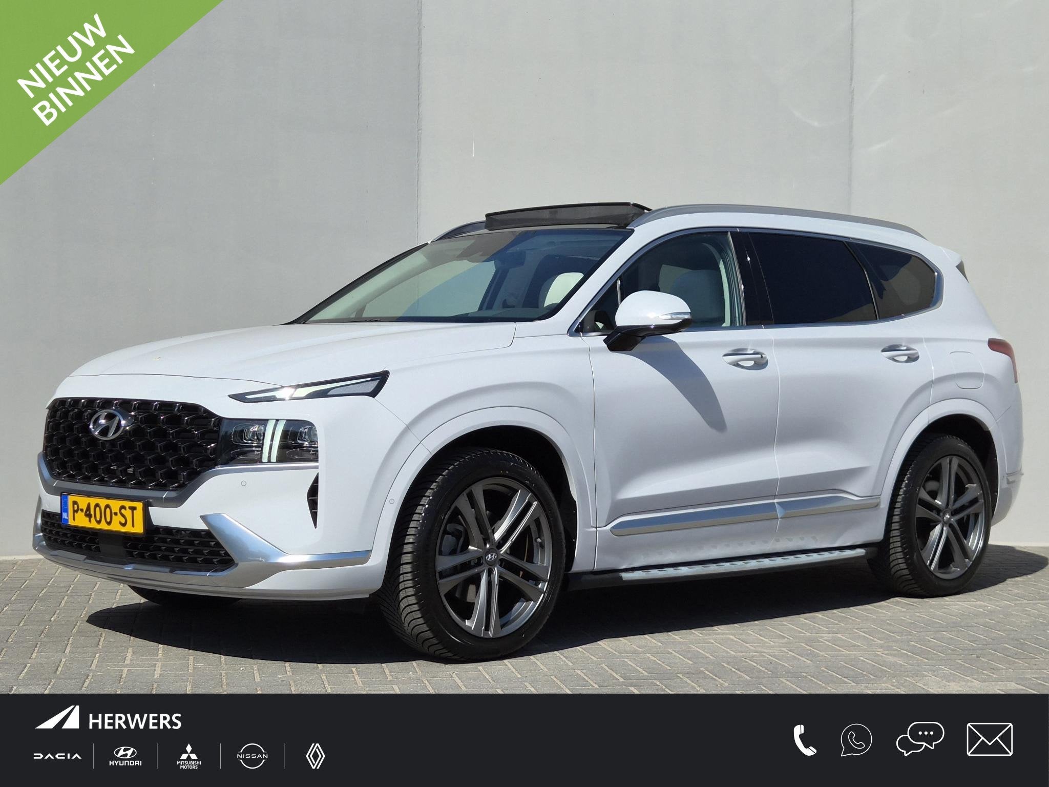 Hyundai Santa Fe 1.6 T-GDI PHEV Premium Plus Sky 7p / SOH 10, Automaat, 1350 kg, Gebruikt, Euro 6