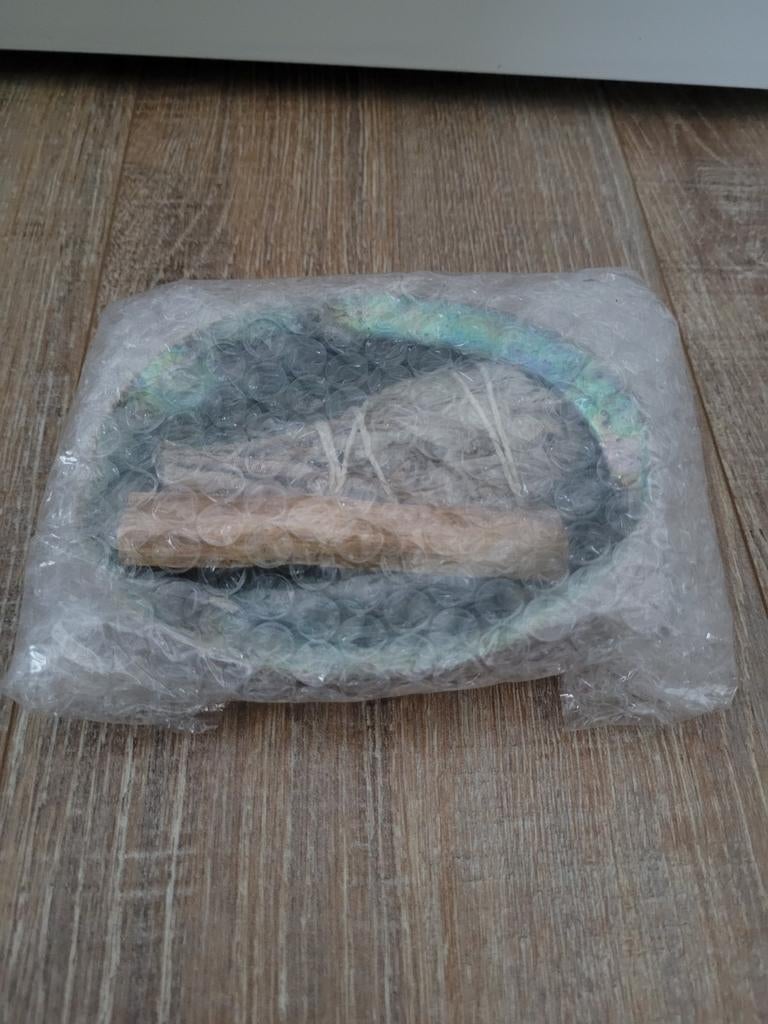 Nieuw!Smudge set met abolone schelp, palo santo hout & salie, Ophalen of Verzenden, Nieuw
