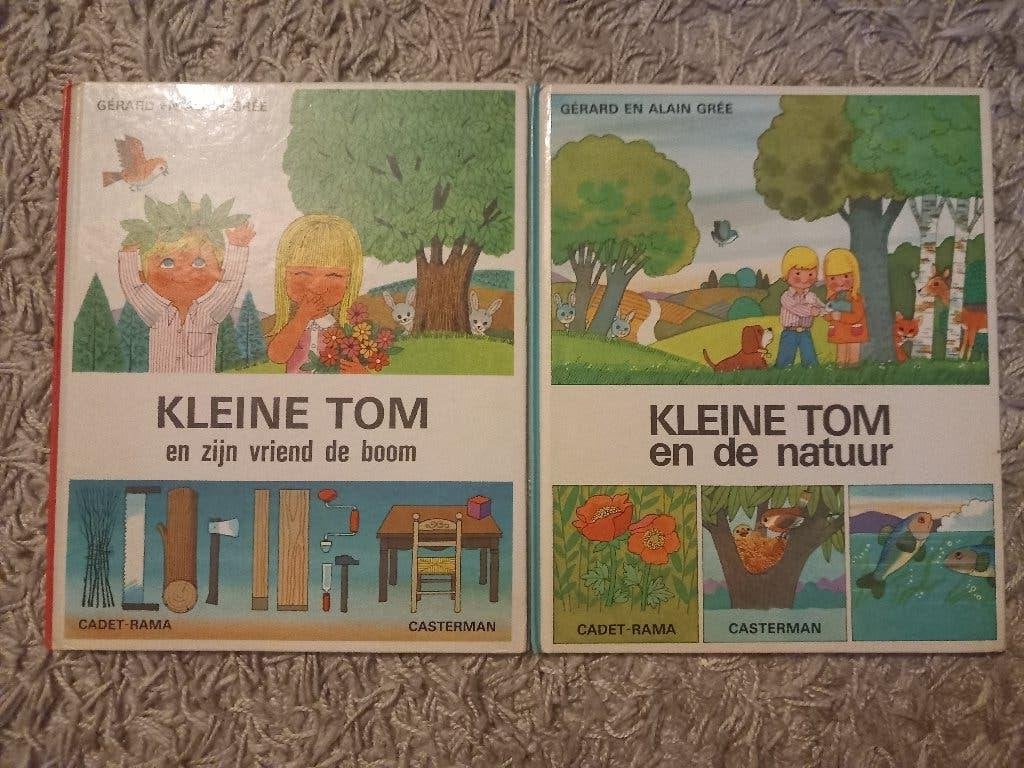 Vintage set kinderboeken Kleine Tom serie, Boeken, Gelezen, Ophalen of Verzenden, Gerard en Alain Grée, Fictie algemeen
