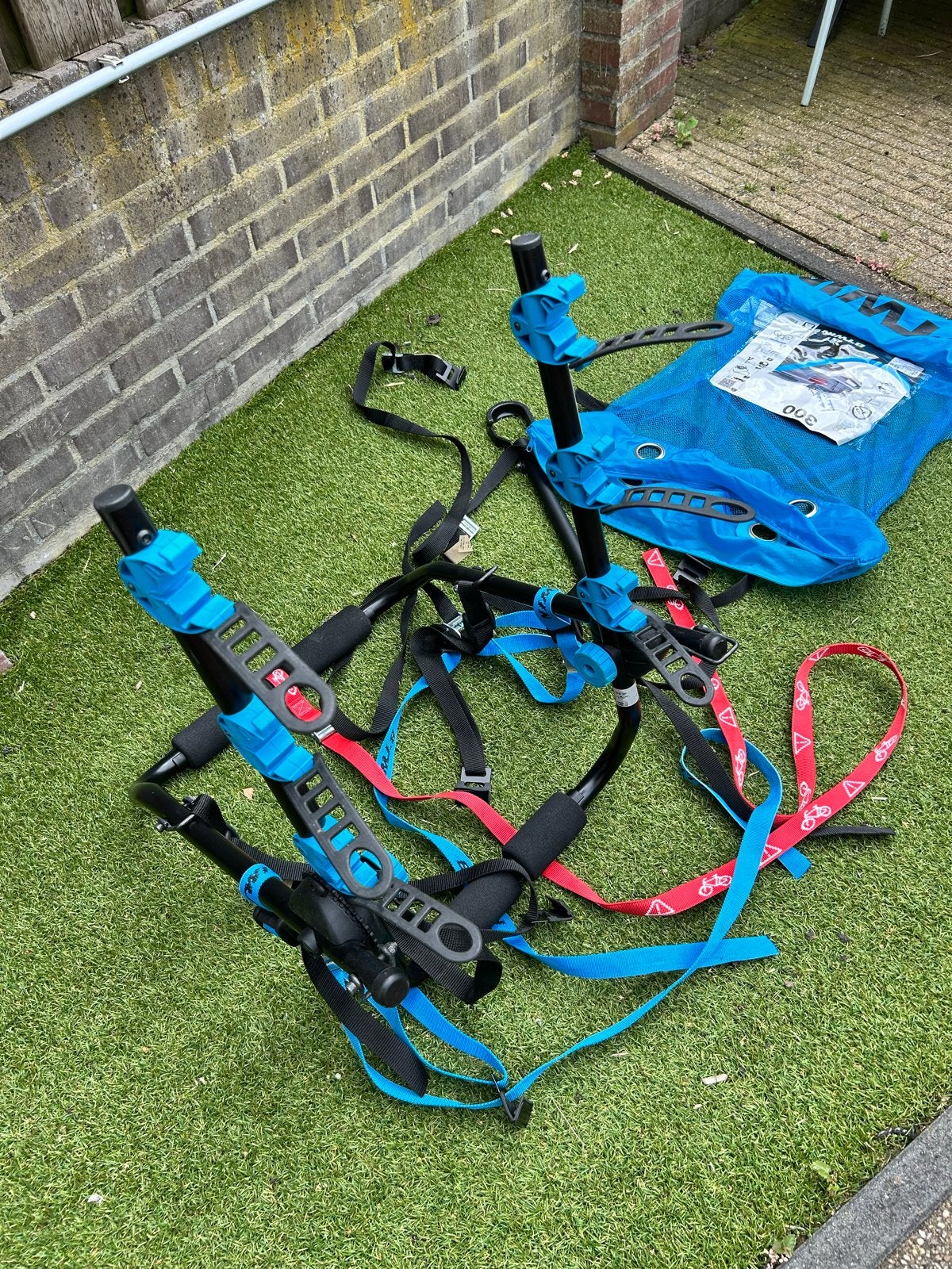 B'Twin 300 Achterklep Fietsendrager voor 3 fietsen, Ophalen, 3 fietsen of meer, Zo goed als nieuw, Achterklepdrager