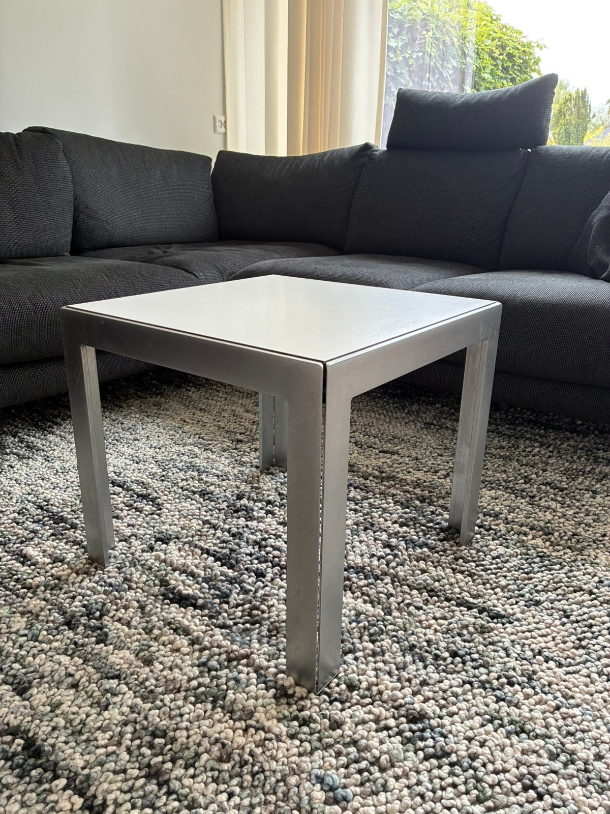 Design bijzettafels Monica Armani Progetto 1 zwart/wit, Ophalen, Minder dan 45 cm, Minder dan 55 cm, Gebruikt