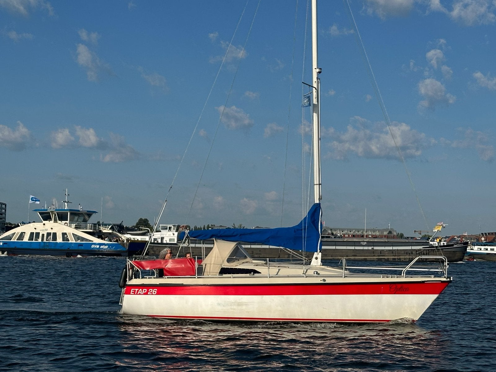 Etap 26 zeilboot, bouwjaar 1982, recent onderhoud, Watersport en Boten, Ophalen, Gebruikt, Etap