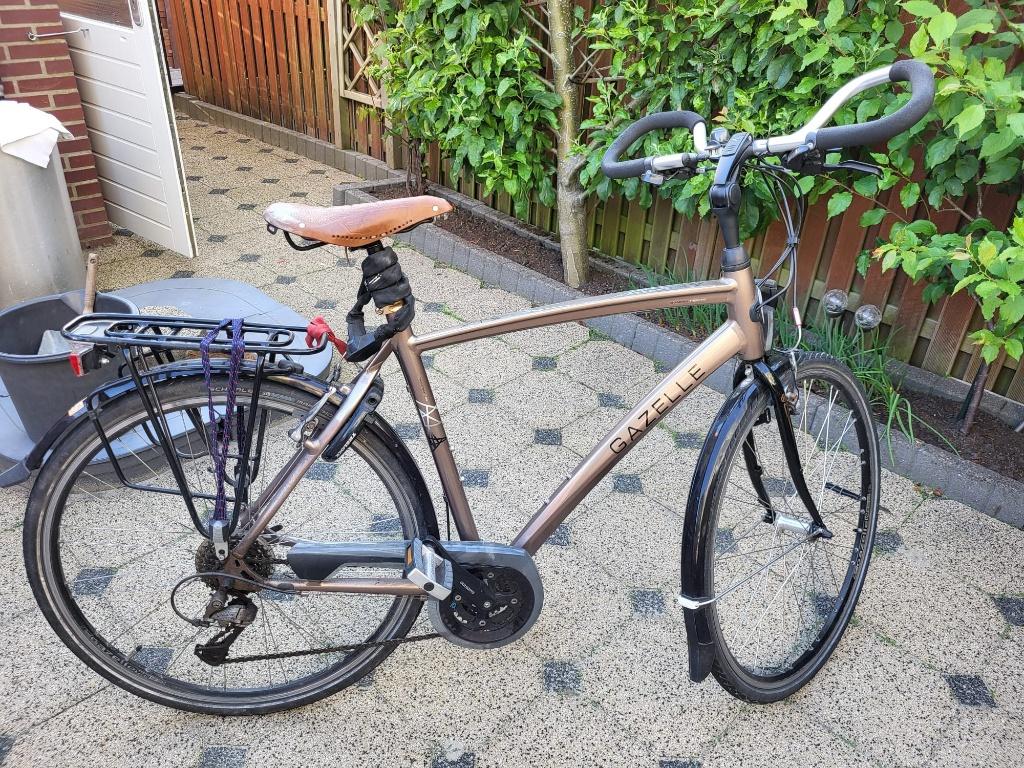 Te koop Heren fiets, Ophalen, Gebruikt, Velgrem, Versnellingen