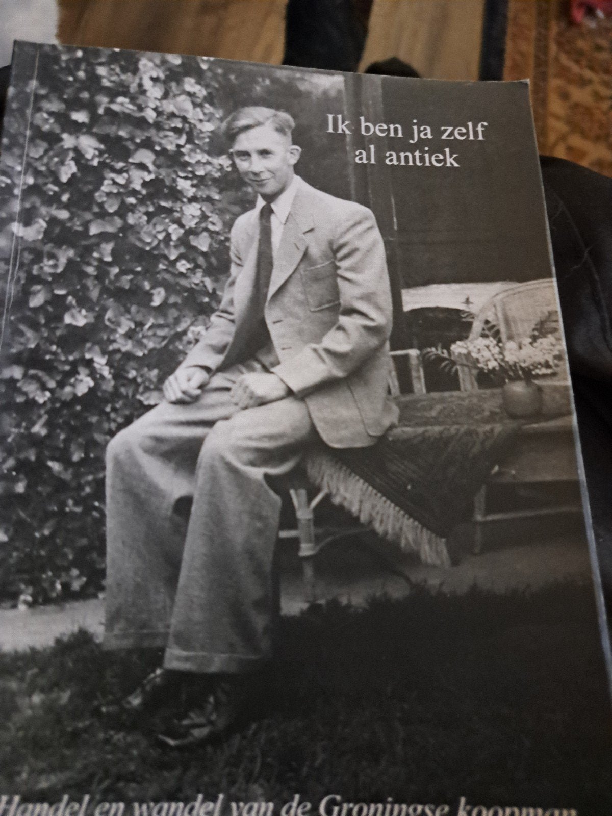 Ik ben ja zelf al antiek - Johan Boerma, Ophalen of Verzenden, Zo goed als nieuw, Ite Wierenga, Overige