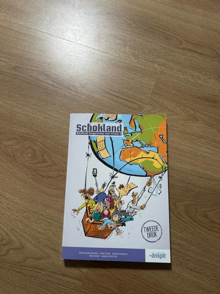 Schokland Werkboek burgerschap niveau 2 - Tweede druk, Boeken, Schoolboeken, Ophalen of Verzenden, Gelezen, VMBO, Overige vakken