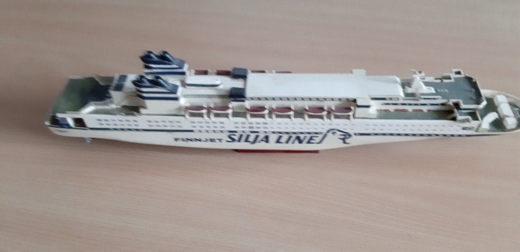Boot Silja Line Finn Jet, 55 cm lang, merk REVELL,, Ophalen of Verzenden, Zo goed als nieuw, Revell