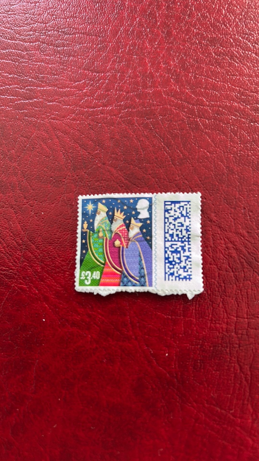 Engeland  3 koningen  3,40 p, Verzenden, Gestempeld