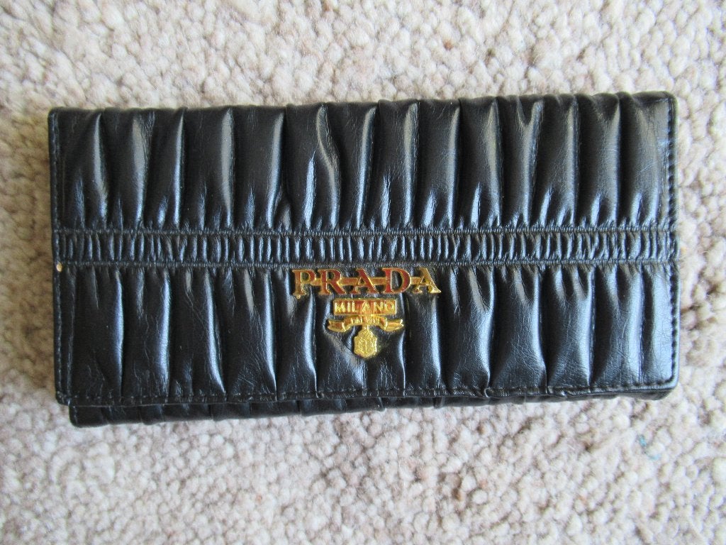 PORTEMONNEE Milano met rits zwart nieuw 19x9 cm € 25, Ophalen of Verzenden, Nieuw, Zwart, Overige merken