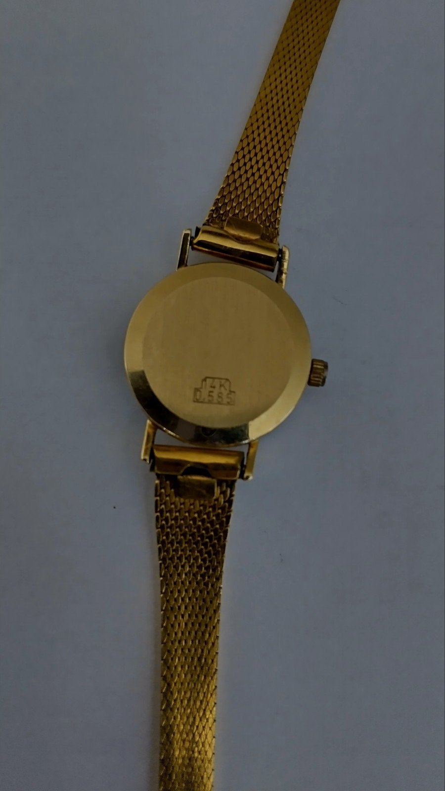 14 karaat gouden Dames  horloge 585, Sieraden, Tassen en Uiterlijk, Horloges | Dames, Overige merken, Ophalen of Verzenden, Zo goed als nieuw