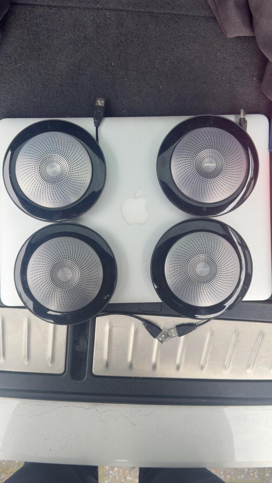4x Jabra Bluetooth Speakerphone - Vergaderluidsprekers, Ophalen of Verzenden, Gebruikt, Overige typen