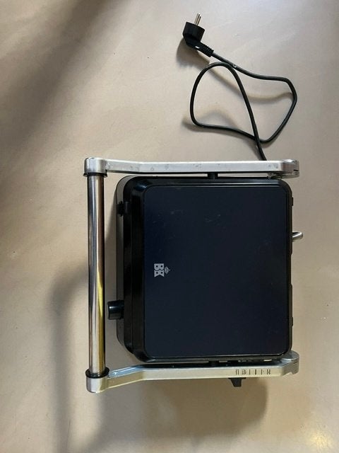 tafelgrill, Ophalen of Verzenden, Vaatwasmachinebestendig, Zo goed als nieuw, Tafelgrill