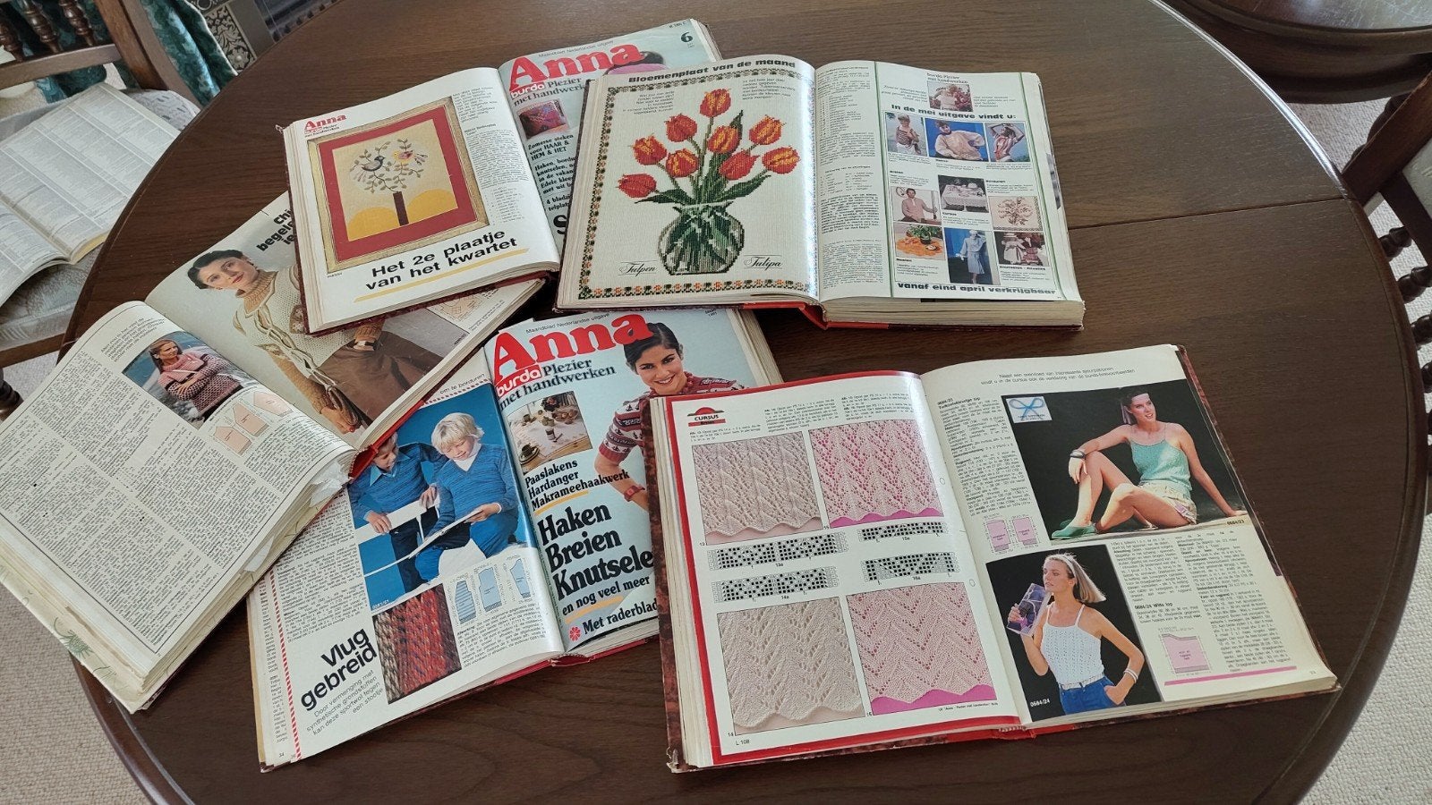 Vintage Anna en Burda Handwerk tijdschriften en patronen, Ophalen of Verzenden, Gelezen, Overige onderwerpen, Geschikt voor kinderen
