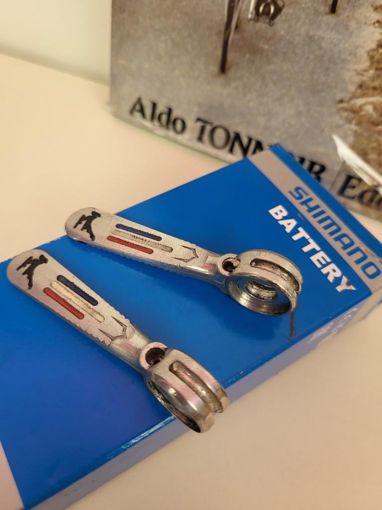 Gazelle Champion Campagnolo Record buis verstellers shifters, Gebruikt, Ophalen of Verzenden, Campagnolo, Campagnolo