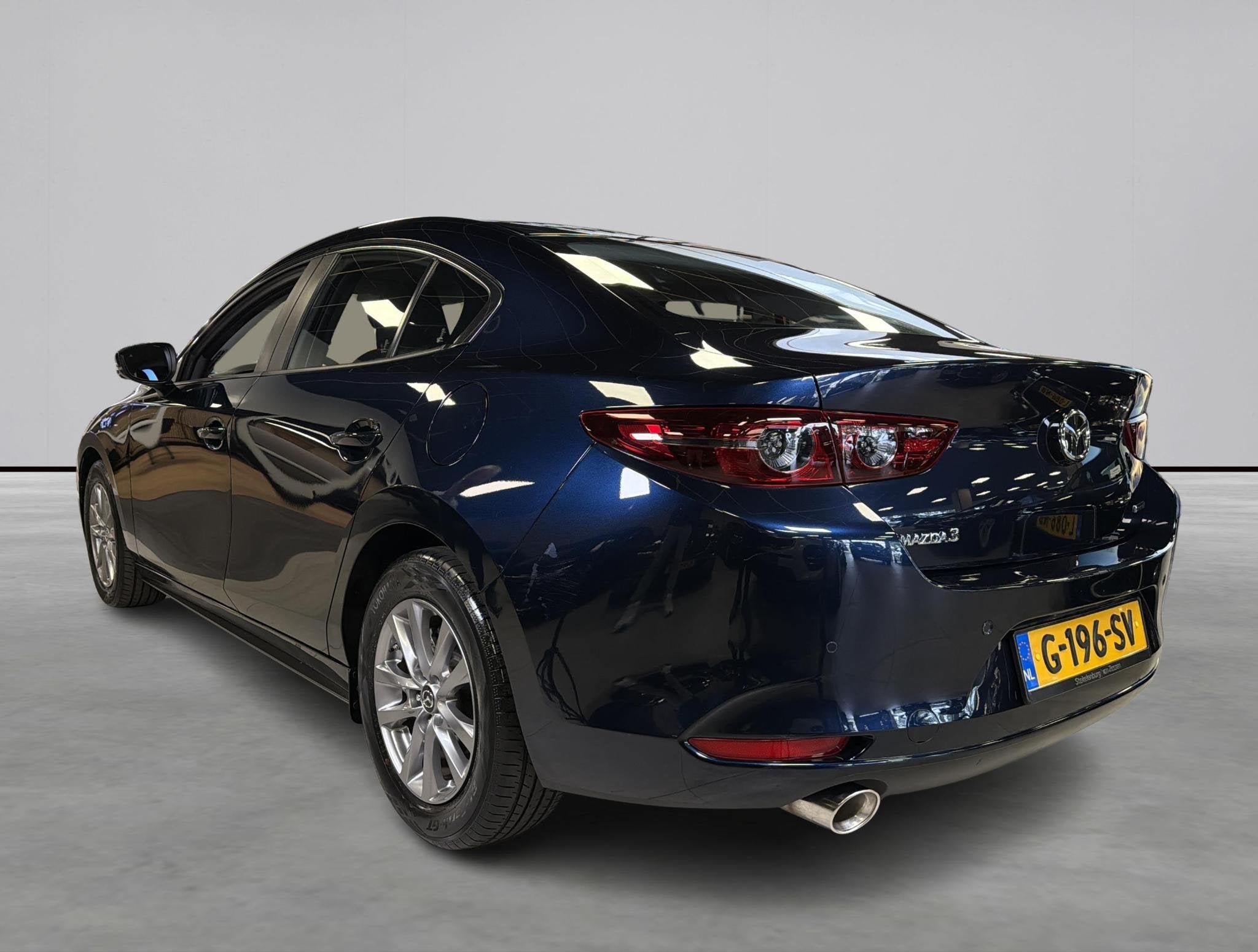 Mazda 3 2.0 e-SkyActiv-X M Hybrid 180, Auto's, Mazda, Voorwielaandrijving, 1998 cc, Stof, Gebruikt