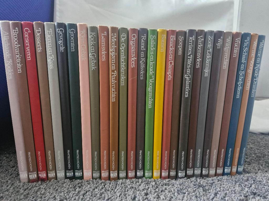Kookboekenserie 27 delen, Ophalen, Diverse, Gezond koken, Tapas, Hapjes en Dim Sum