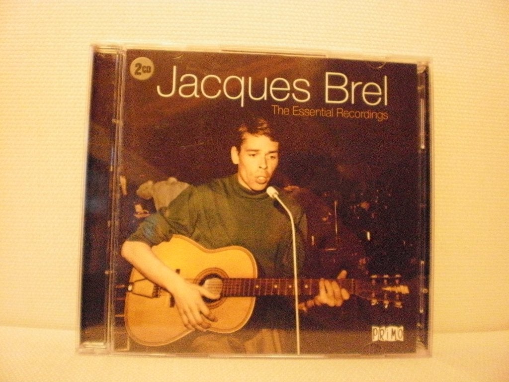 Dubbel CD Jacques Brel: The Essential Recordings, Cd's en Dvd's, Ophalen of Verzenden, Zo goed als nieuw, Verzamelalbum, Chanson