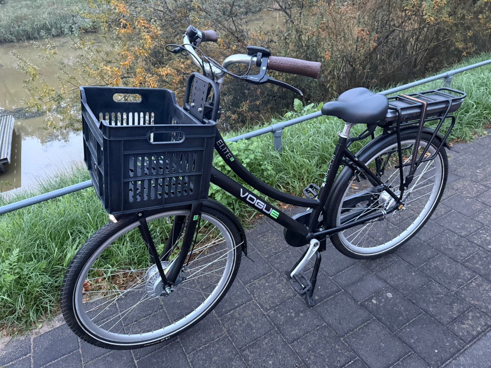 Vogue Elektrische Fiets,28 inch,frame50/55cm,Accu,motor,goed, 51 tot 55 cm, Ophalen, Zo goed als nieuw, Overige merken
