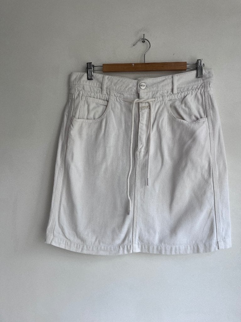 closed jeans rokje wit rok, Maat 38/40 (M), Verzenden, Zo goed als nieuw, Boven de knie