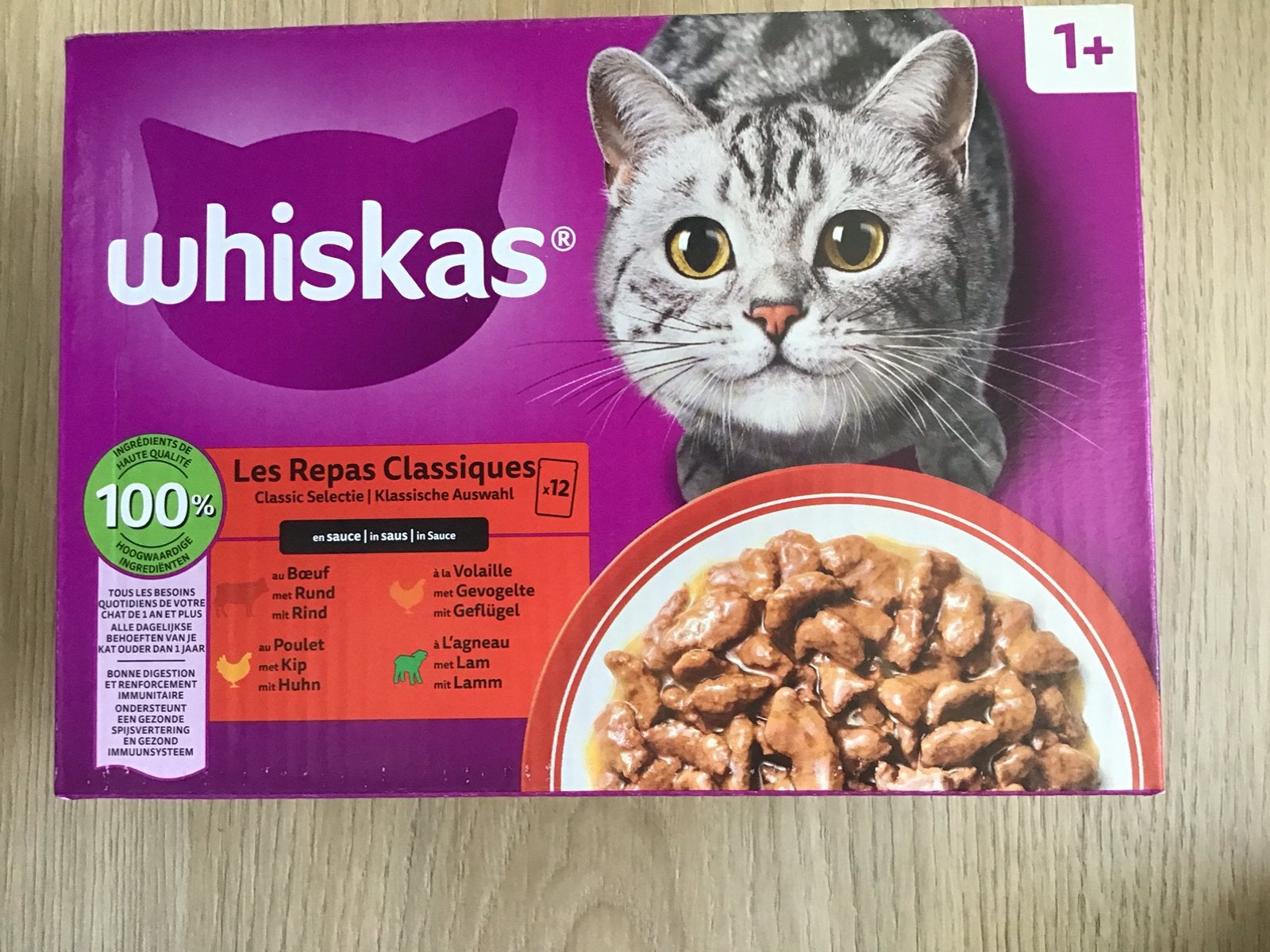 Whiskas 12-pak classic collection, Dieren en Toebehoren, Dierenvoeding, Hond, Ophalen of Verzenden