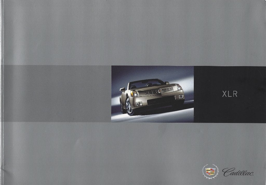 Brochure Cadillac XLR September 2004, Ophalen of Verzenden, Gelezen, Overige merken