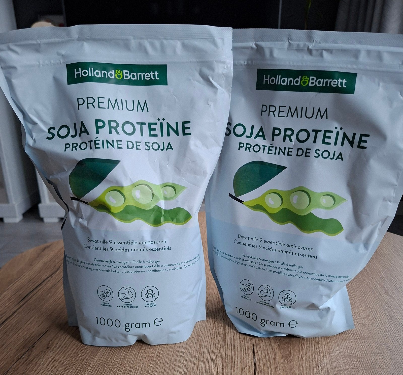 Holland & Barrett Soja Proteïne Isolaat - 2x 1kg, Sport en Fitness, Gezondheidsproducten en Wellness, Ophalen of Verzenden, Nieuw