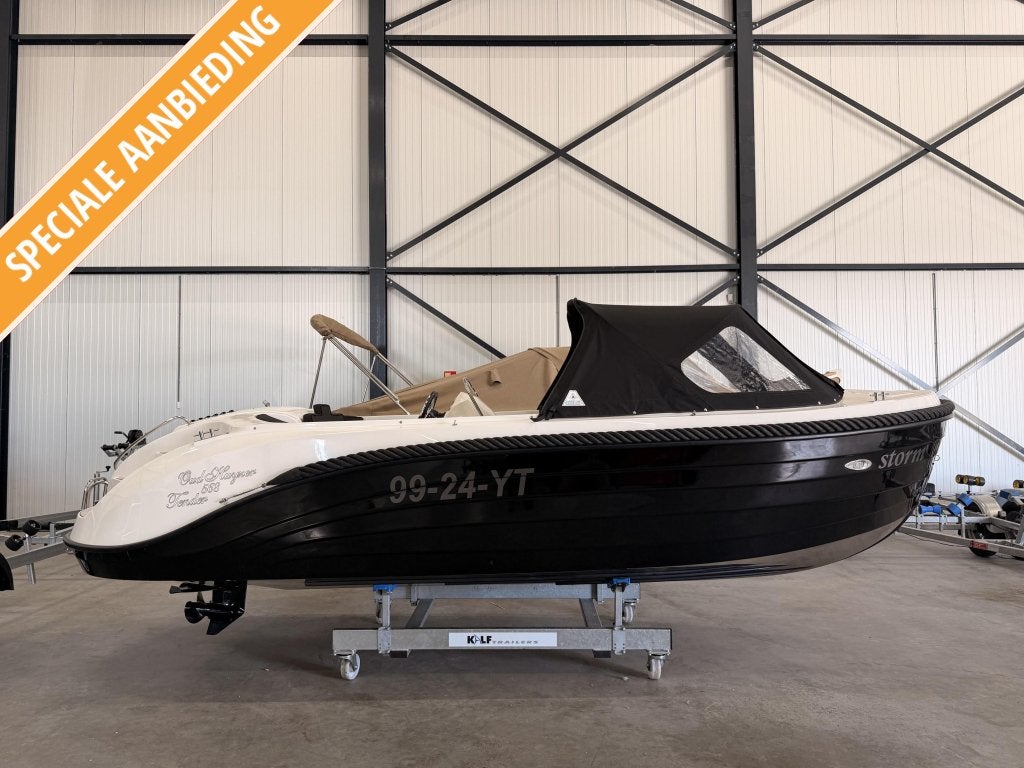 Oud Huijzer 568 Tender 2015 + 60PK Suzuki 2017, Niet ingevuld, 60 pk, Overige typen, Niet ingevuld