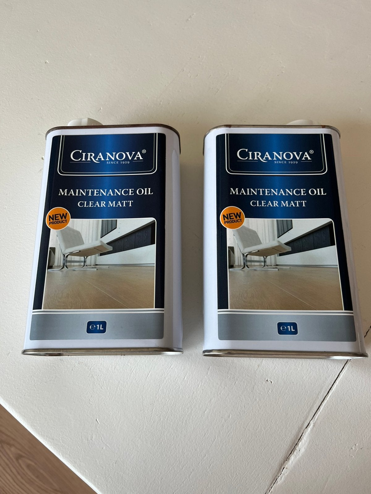 Ciranova maintenance oil clear matt 2 liter, 50 tot 150 cm, Ophalen of Verzenden, Zo goed als nieuw, 10 m² of meer