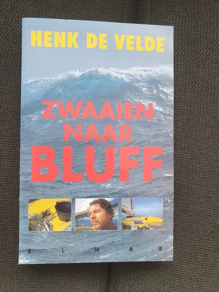 Zwaaien naar Bluff - Henk de Velde, Ophalen of Verzenden, Zo goed als nieuw, Balsport