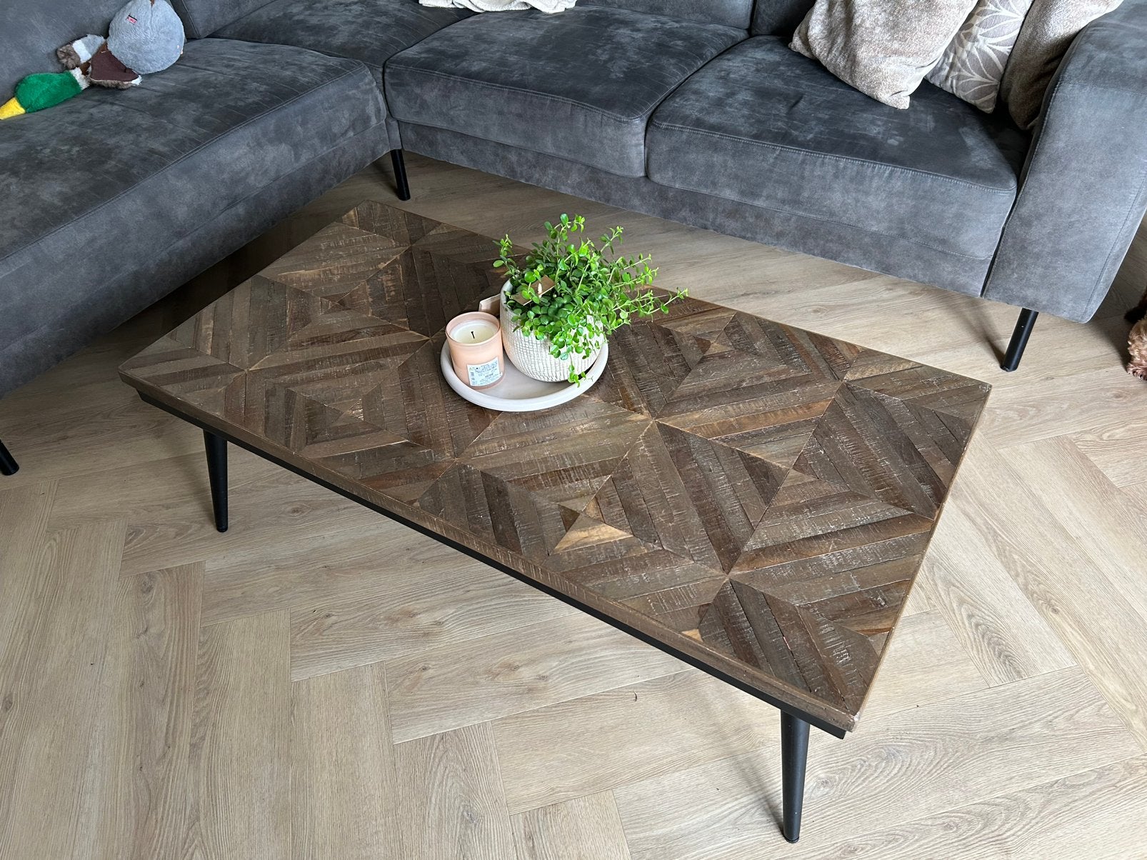 Salontafel, Ophalen, 100 tot 150 cm, 50 tot 100 cm, Zo goed als nieuw