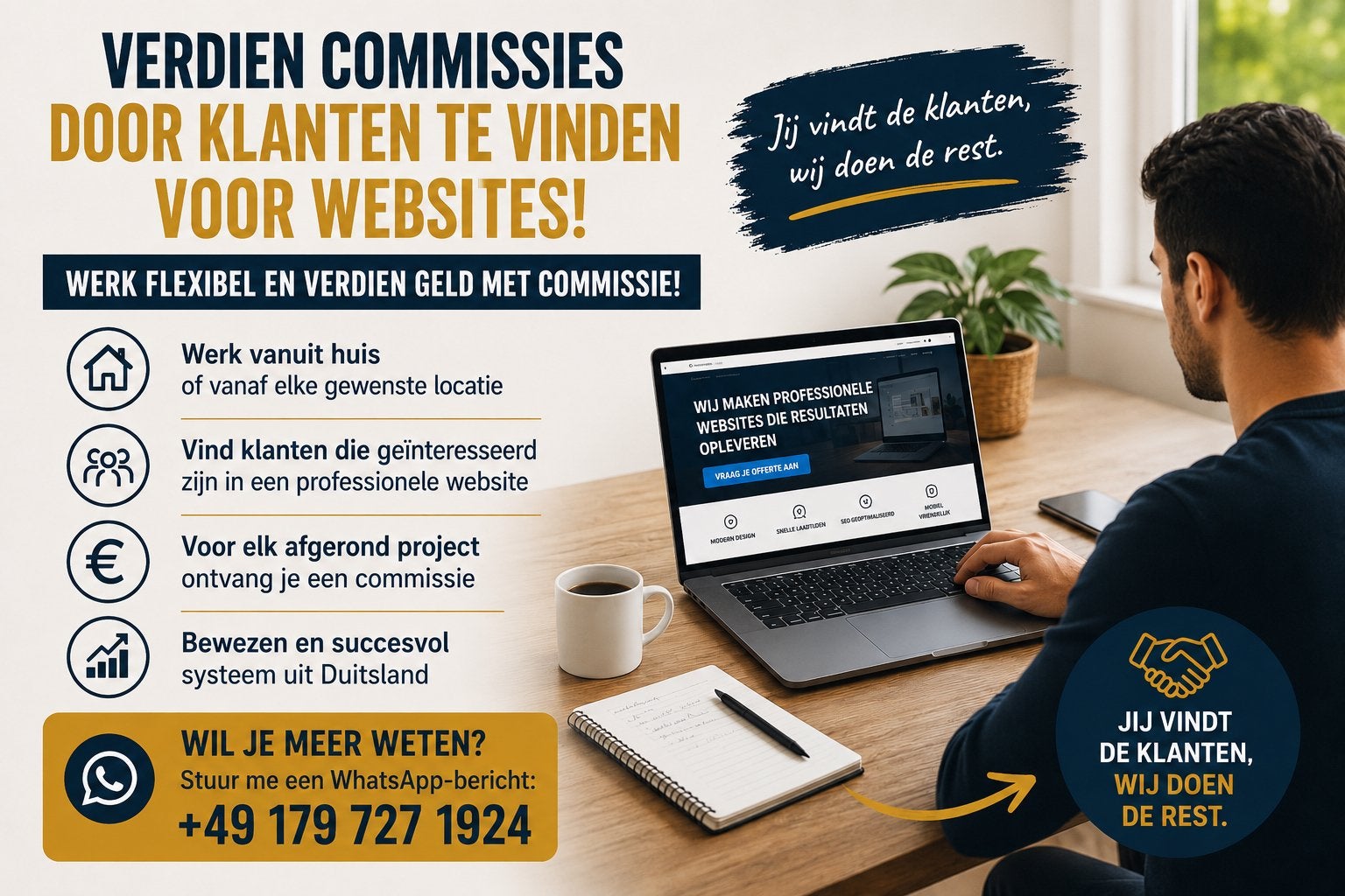 Gezocht: Commerciële partners, Vacatures, Overige niveaus, Overige vormen