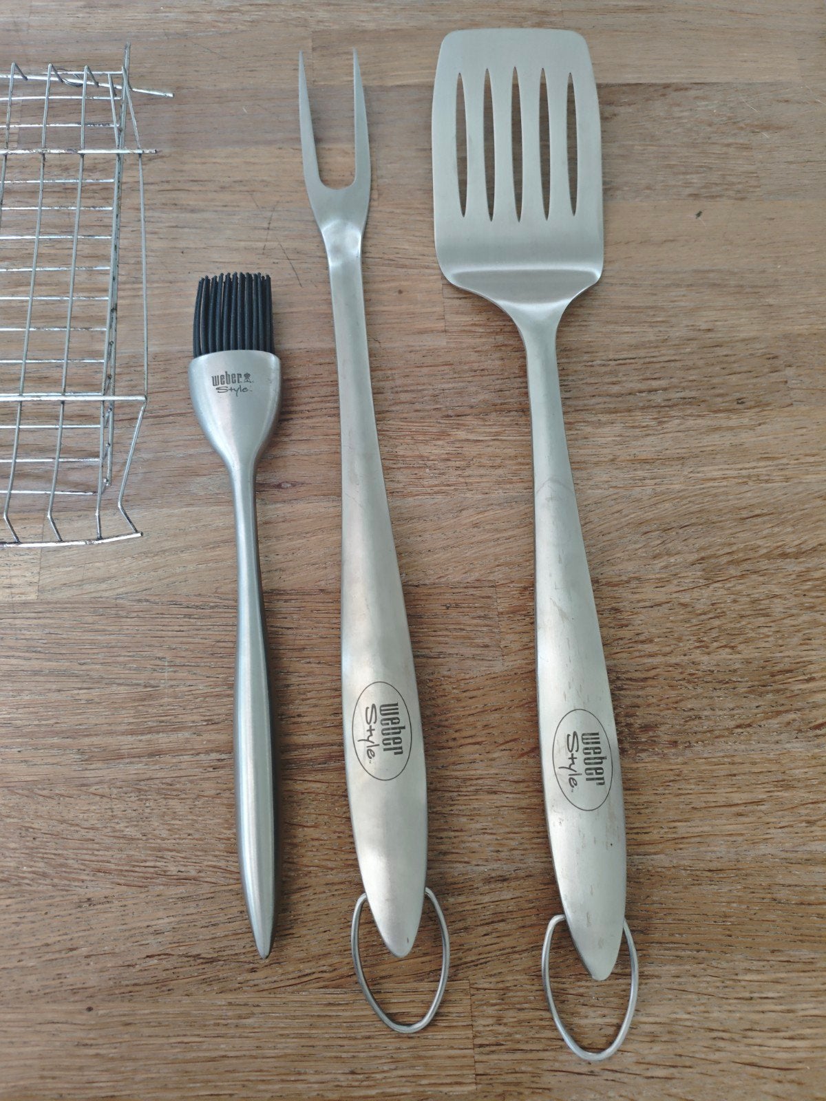 Weber Style barbecue set, Tuin en Terras, Barbecue-accessoires, Ophalen of Verzenden, Gebruikt, Weber Style