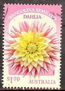 656 Australië 2026 Dahlias, Verzenden, Gestempeld