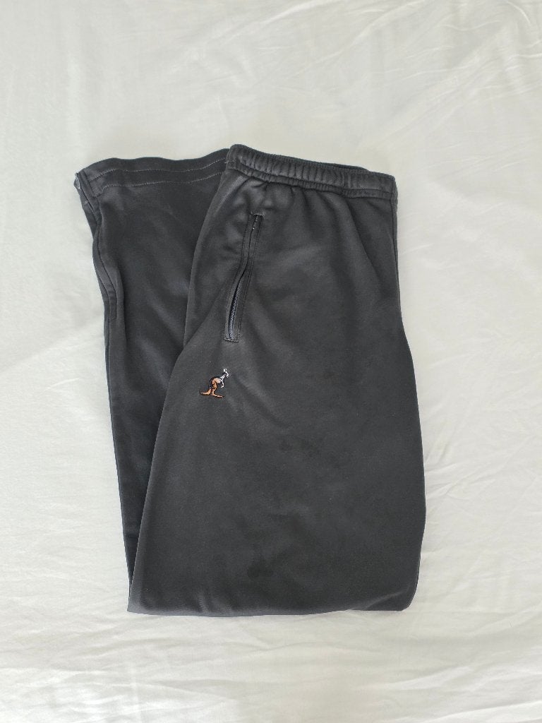 Grijze Australian broek 48 (M) Thunderdome Hardcore, Maat 48/50 (M), Ophalen of Verzenden, Zo goed als nieuw, Grijs