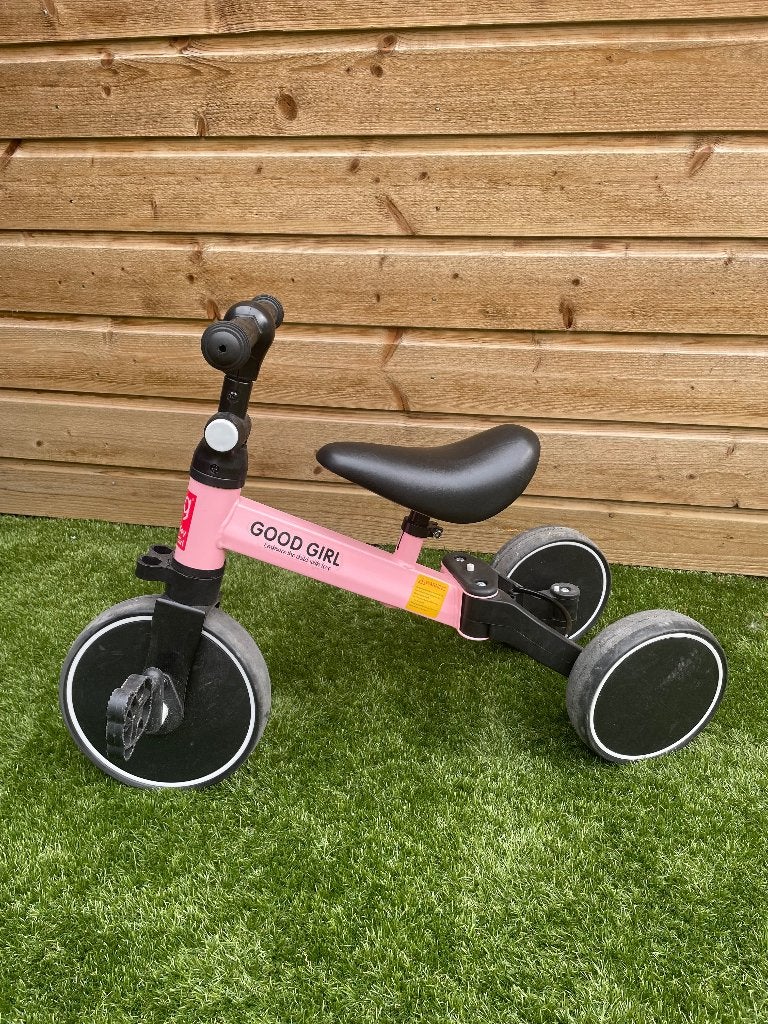 Driewieler Good Girl  Roze Loopfiets