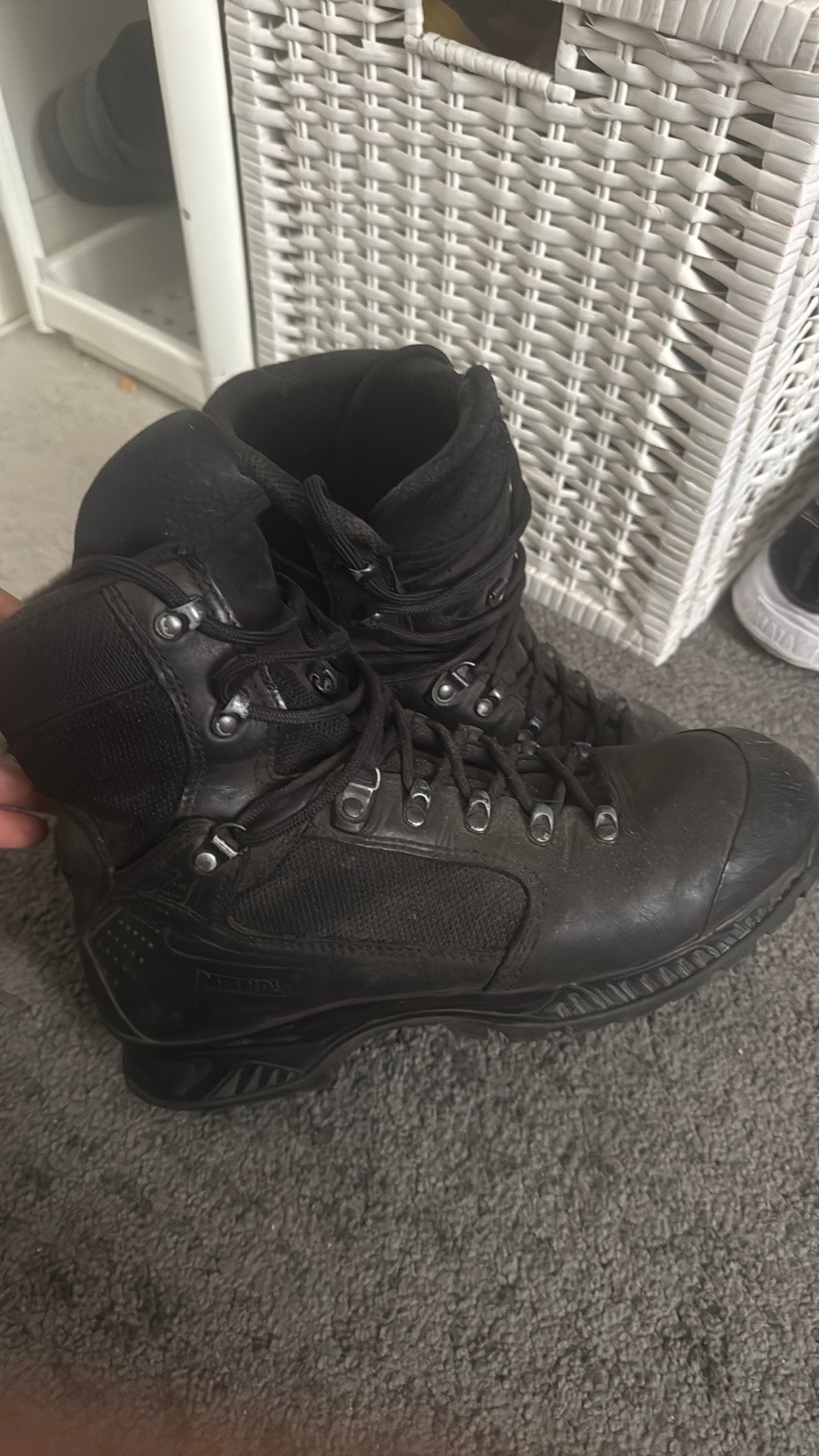 Meindl werk/defensie schoenen maat 43/44, Ophalen of Verzenden, Zo goed als nieuw