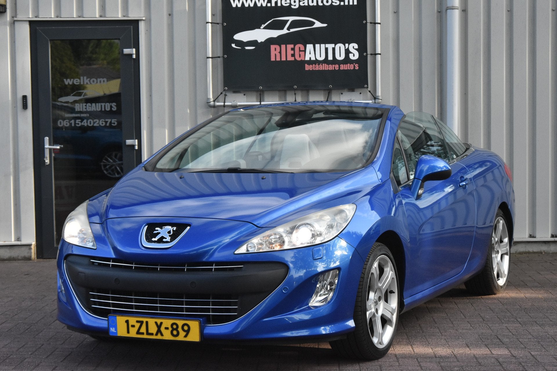Peugeot 308 CC 1.6T 157PK Féline – 2011 | Leer | Climate, Auto's, Voorwielaandrijving, Euro 5, 1490 kg, Cabriolet