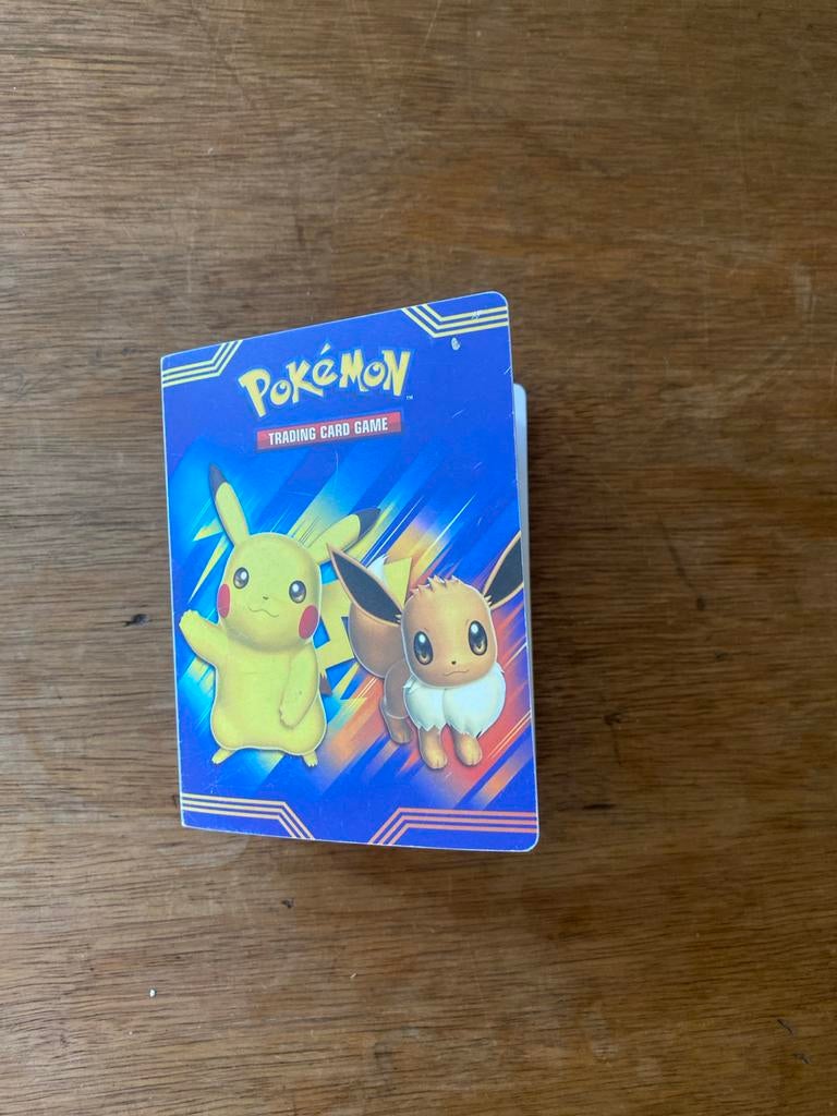 Pokémon Kaartenmapje Pikachu Eevee Articuno Zapdos Moltres, Ophalen of Verzenden, Gebruikt, Overige typen