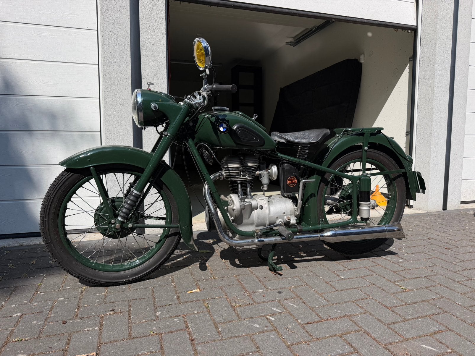 Bmw R25/0 Duitse Douane 1951 NU OPHALEN, Motoren, Motoren | BMW, 250 cc, Nieuw, Particulier, Sportuitlaat
