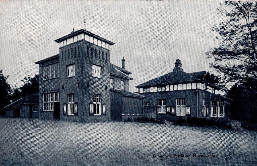 Hoenderloo – Jongenshuis Stichting Hoenderloo., Ophalen of Verzenden, 1920 tot 1940, Gelopen, Gelderland