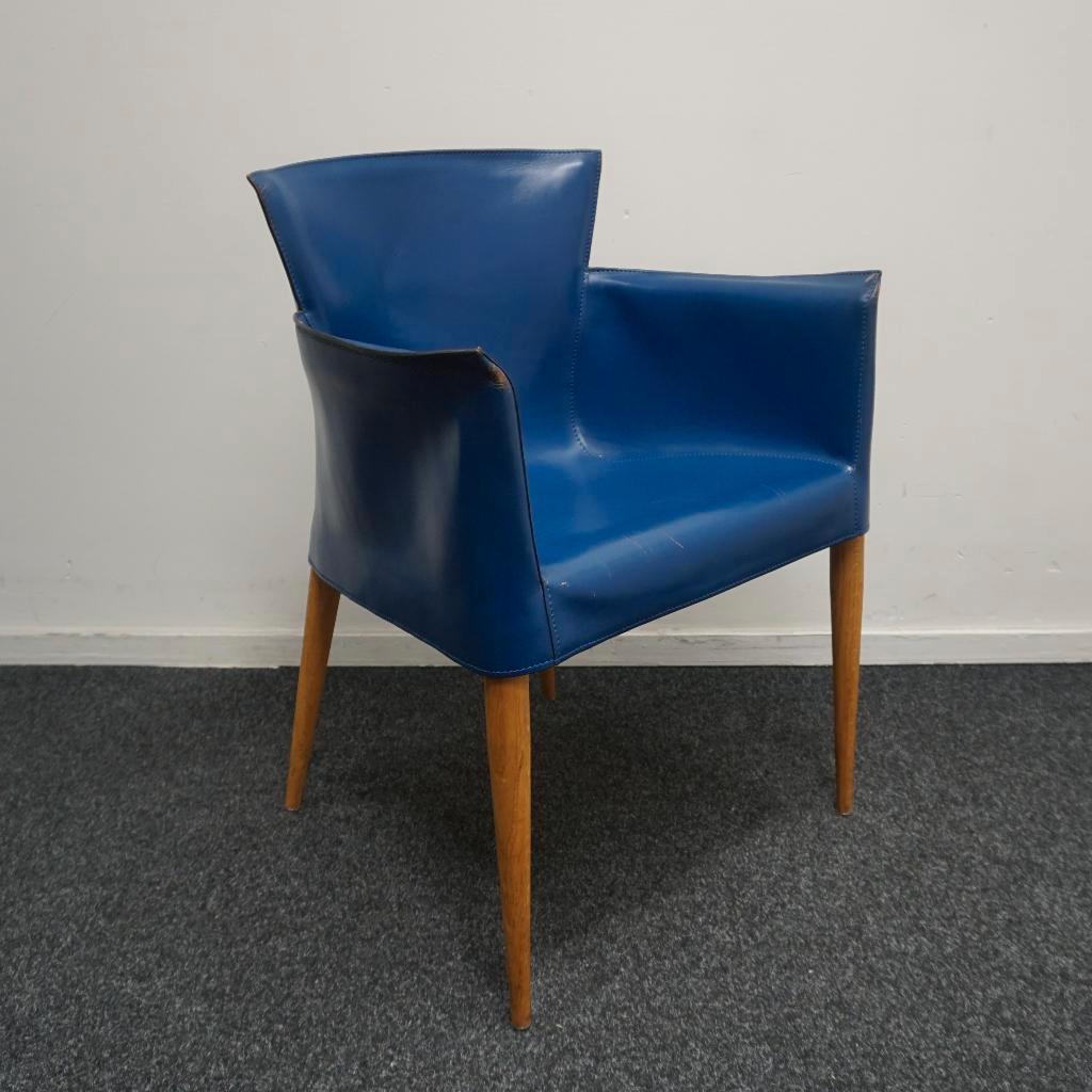 Matteo Grassi Vela Design Stoelen | Vintage | Konings Blauw, Gebruikt, -, Blauw, -