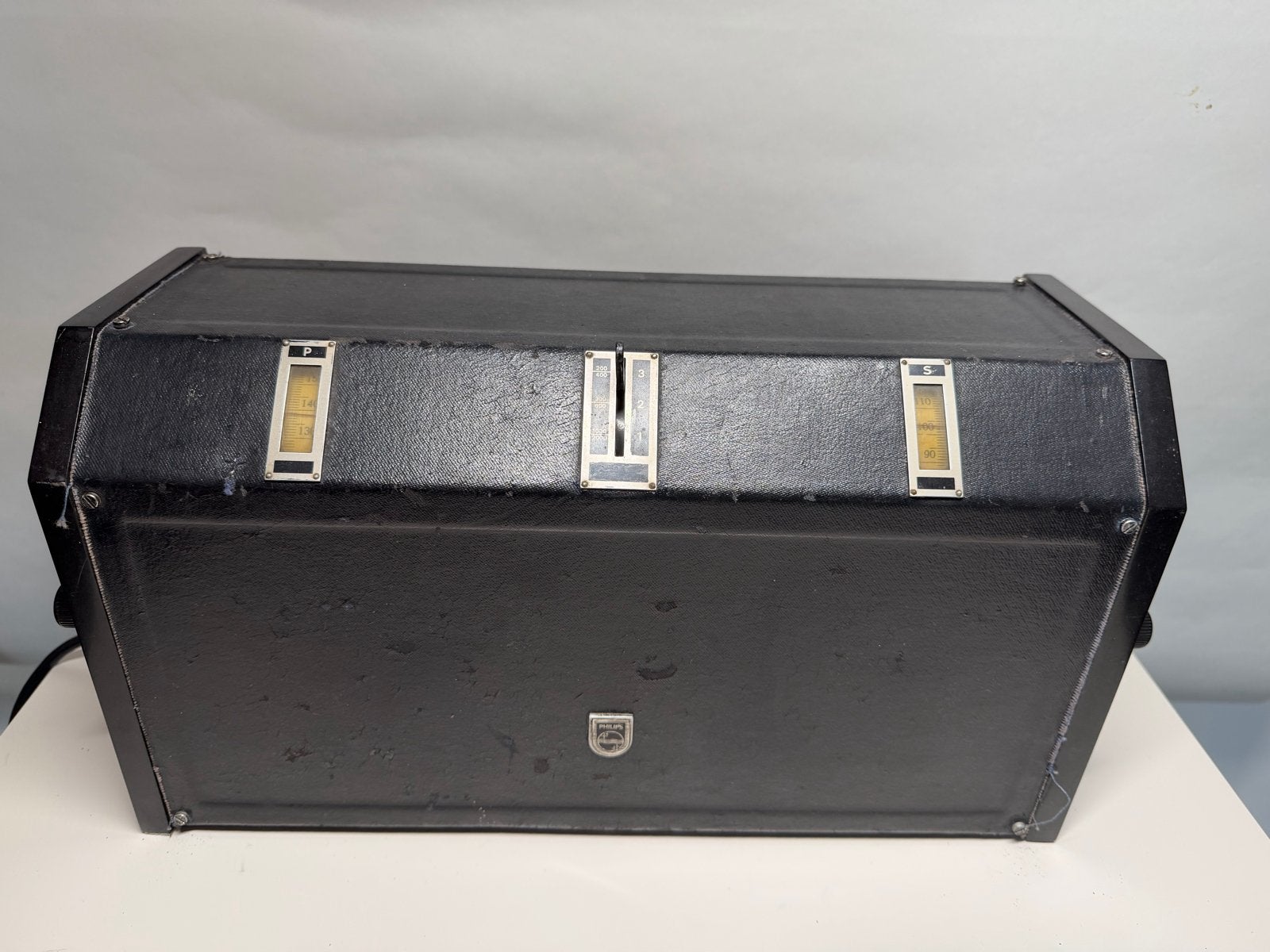 Philips 2514 buizenradio uit 1928, werkend (zonder luidsprek, Ophalen of Verzenden