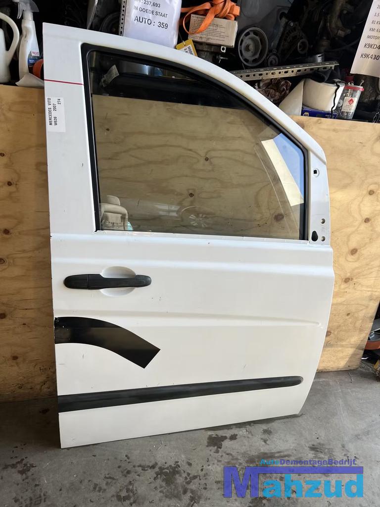 MERCEDES VITO W639 WIT deur portier rechts 2003+, Auto-onderdelen, Gebruikt, Mercedes-Benz AG, Deur, Mercedes-Benz