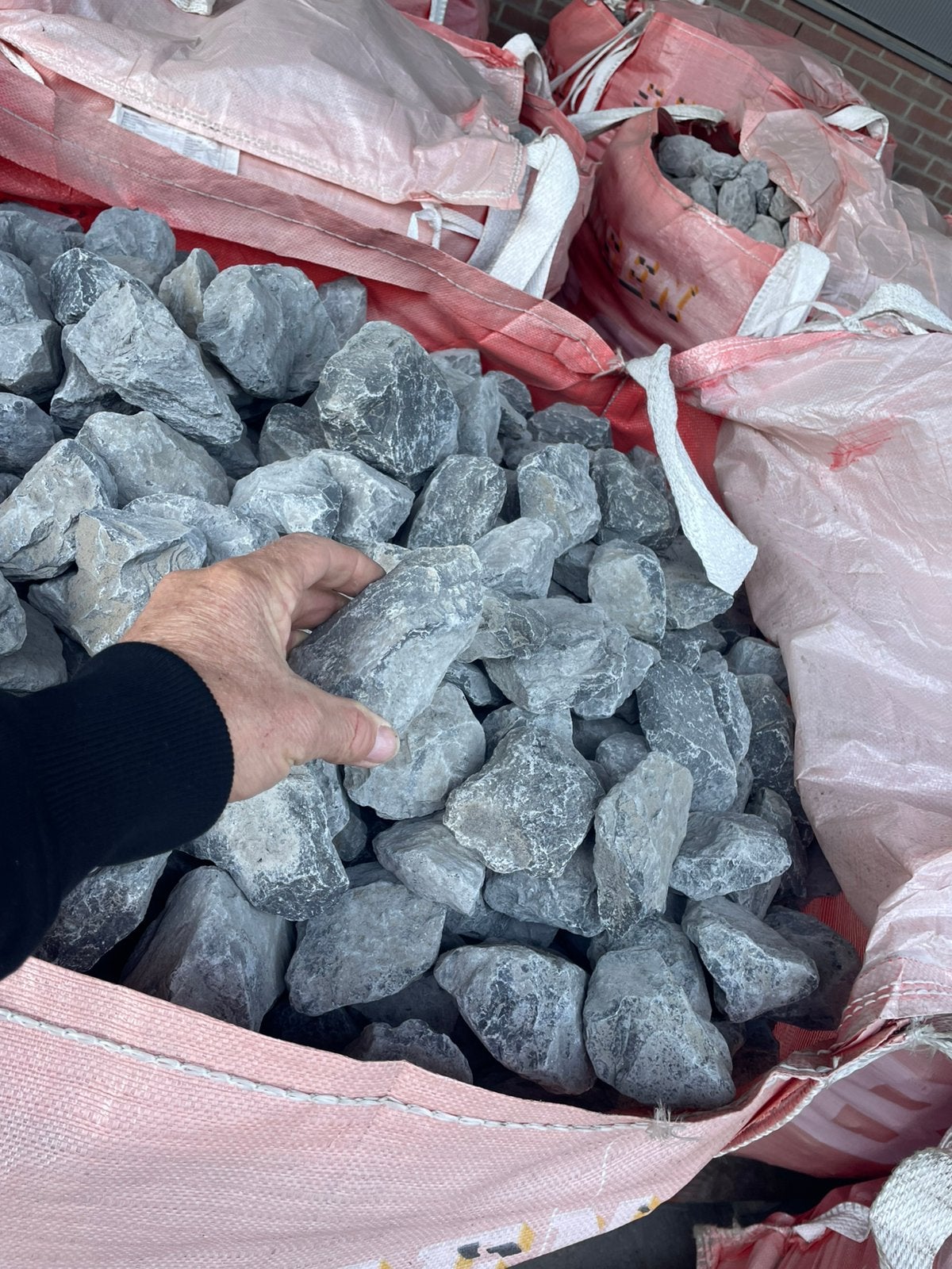 ARDENNER BREUKSTEEN BASALT 50-80 mm 1 m3, Ophalen, Zwart, Nieuw, Kei