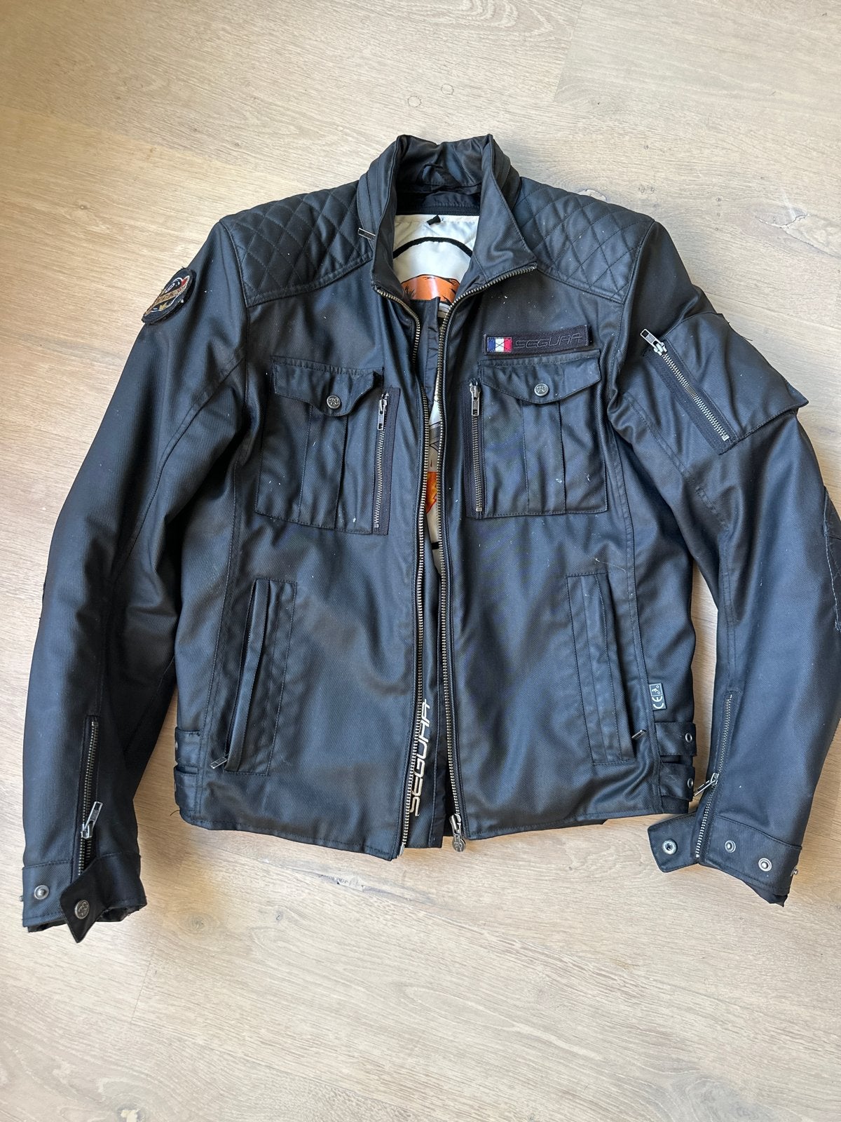 Segura Motorjas met uitneembare voering en protectie, Ophalen of Verzenden, Nieuw zonder kaartje, Heren, Jas | textiel
