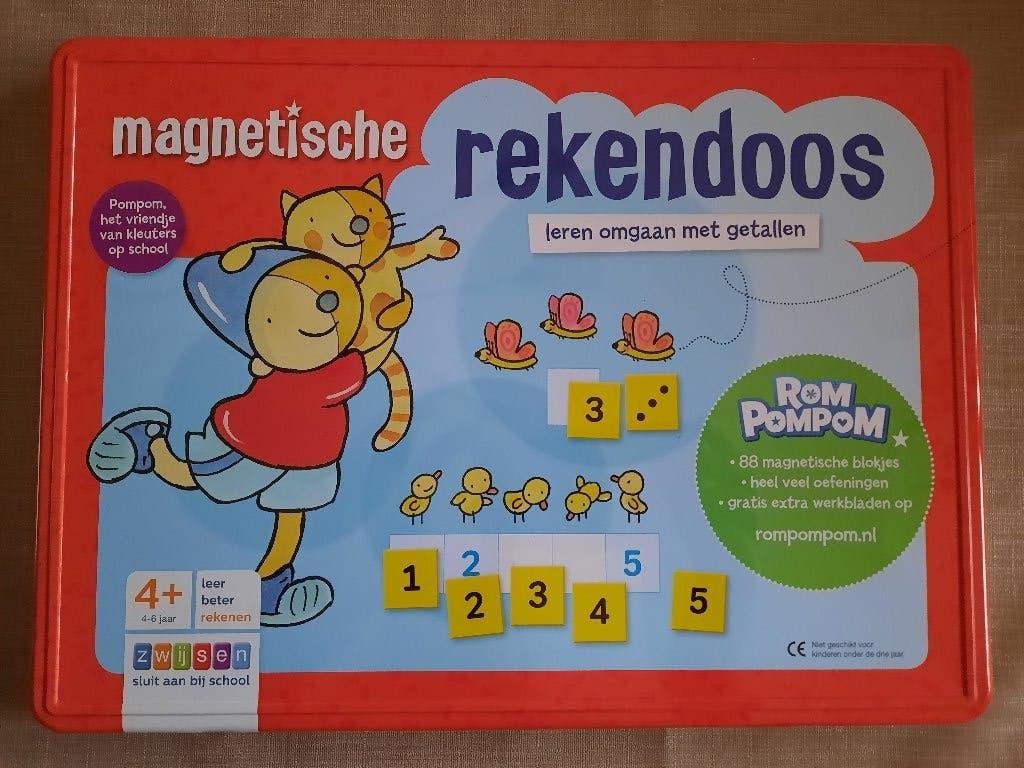 Zwijsen magnetische rekendoos, Kinderen en Baby's, Ophalen of Verzenden, Zo goed als nieuw, Rekenen