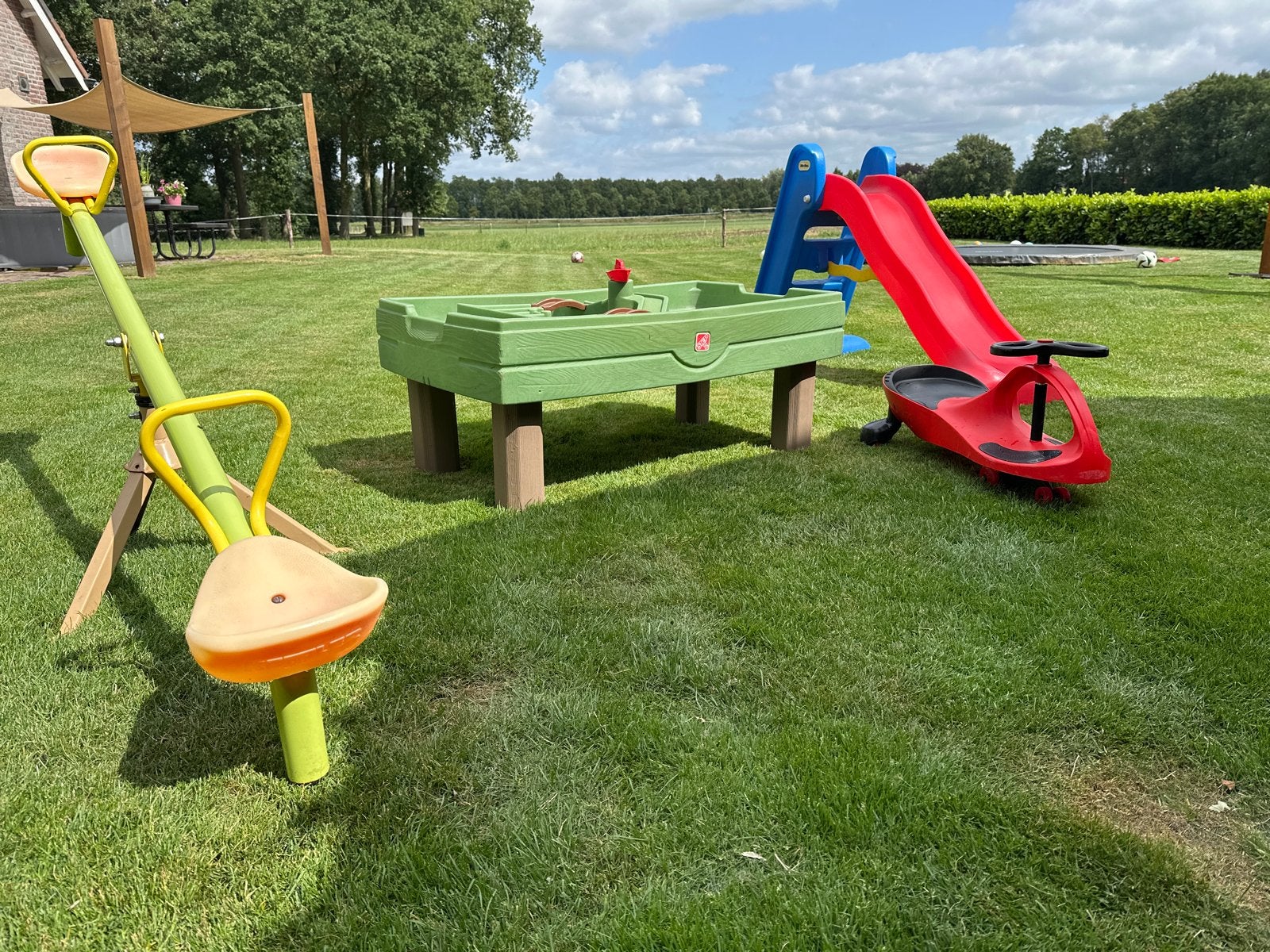 Speelset: Glijbaan, Wipwap, Watertafel & Wiggle Car, Kinderen en Baby's, Ophalen, Gebruikt, Glijbaan
